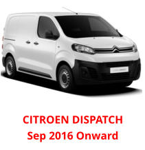 CITROEN DISPATCH Sep 2016 Onward